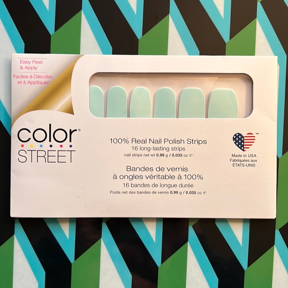 Color Street 100% Real Nail Polish Strips- Chilladelphia